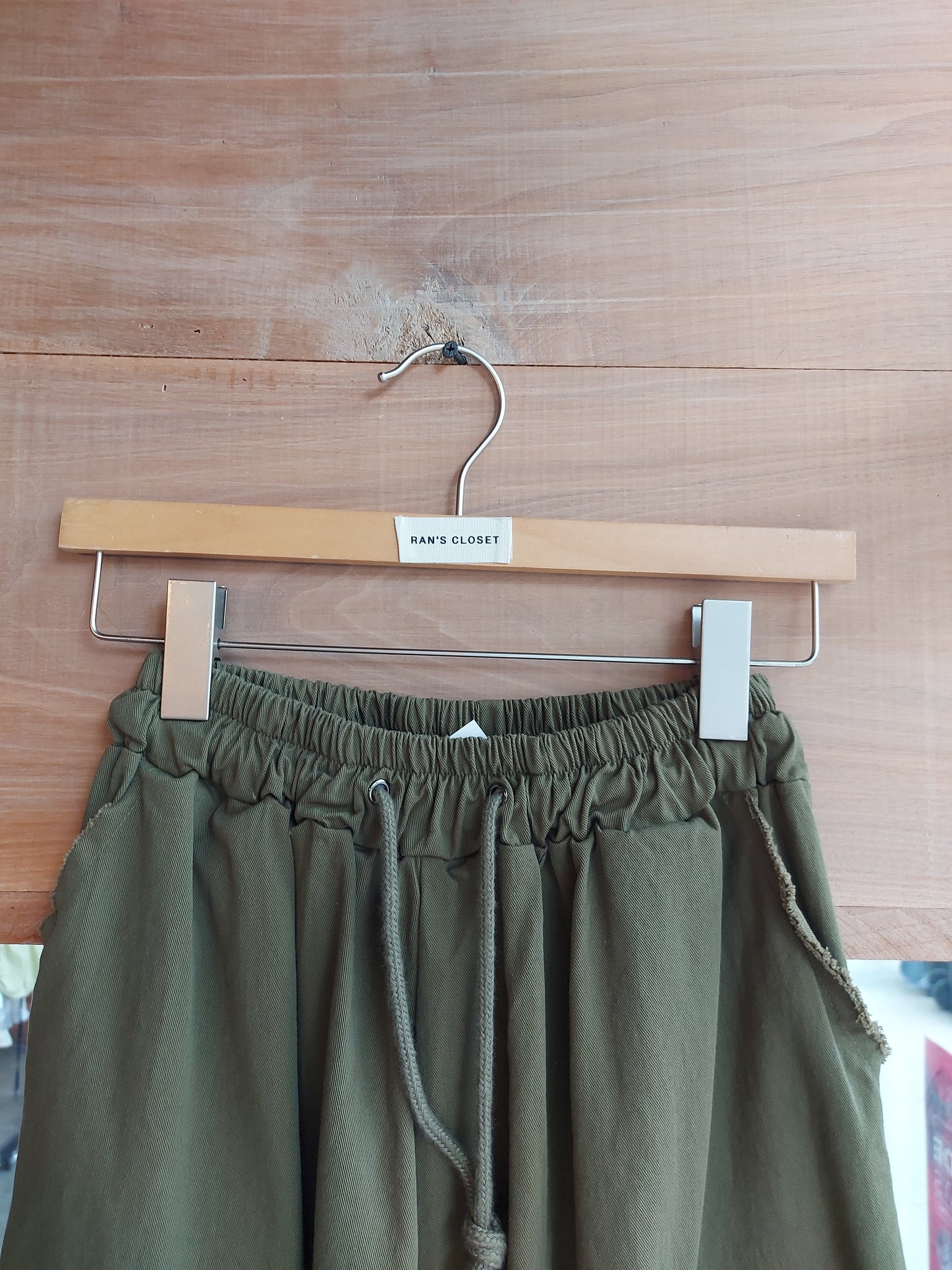Raw edge men's shirt jacket and pants set