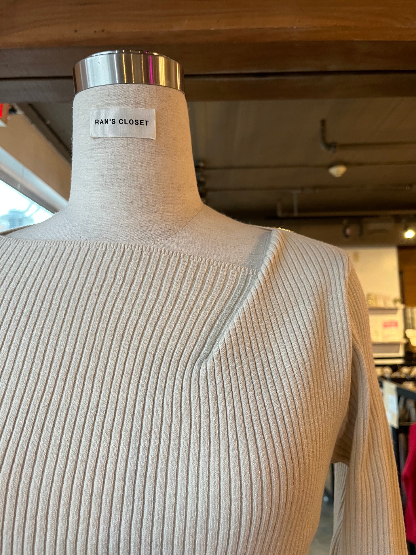 Ribbed Knit Long Sleeve