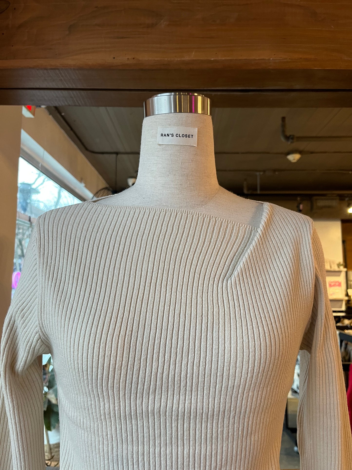 Ribbed Knit Long Sleeve