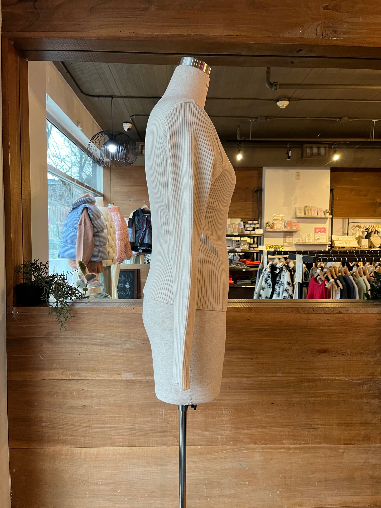 Ribbed Knit Long Sleeve