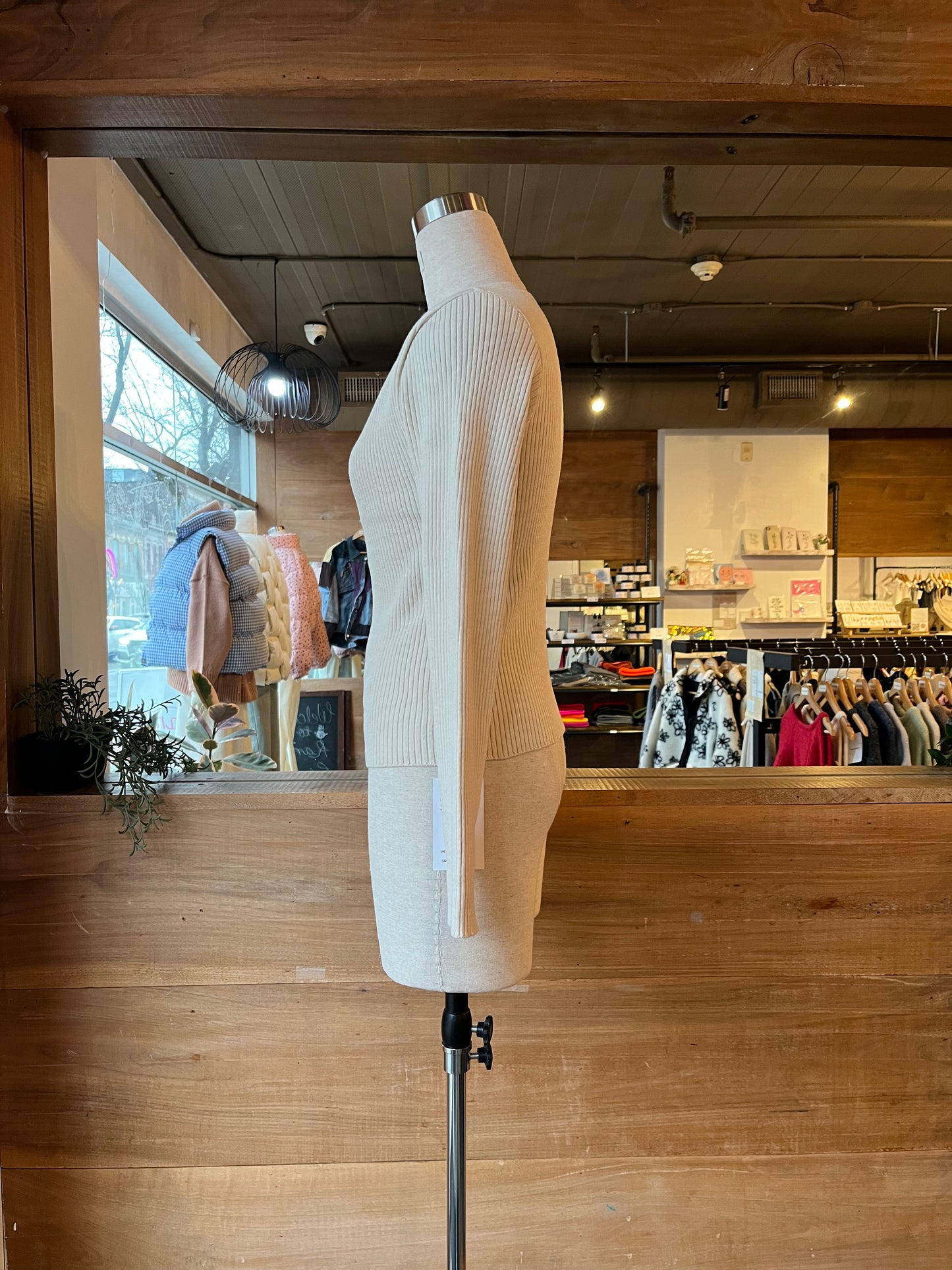 Ribbed Knit Long Sleeve