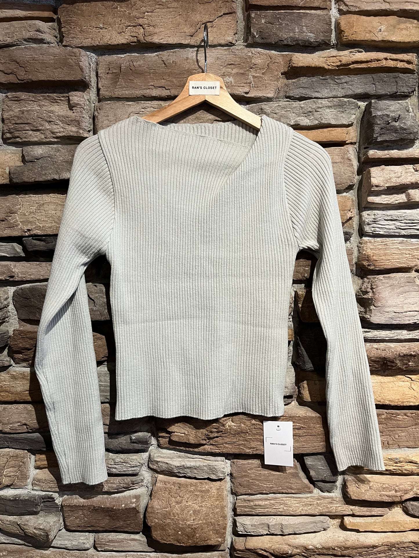 Ribbed Knit Long Sleeve