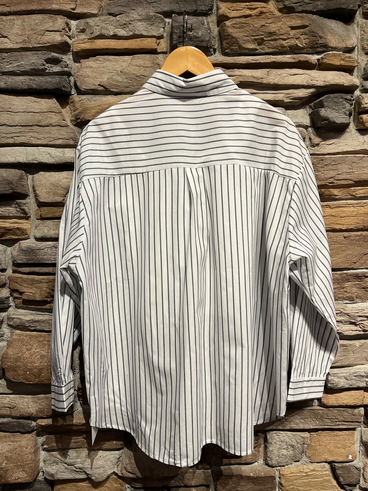 Striped Button Up and Tank Top Set