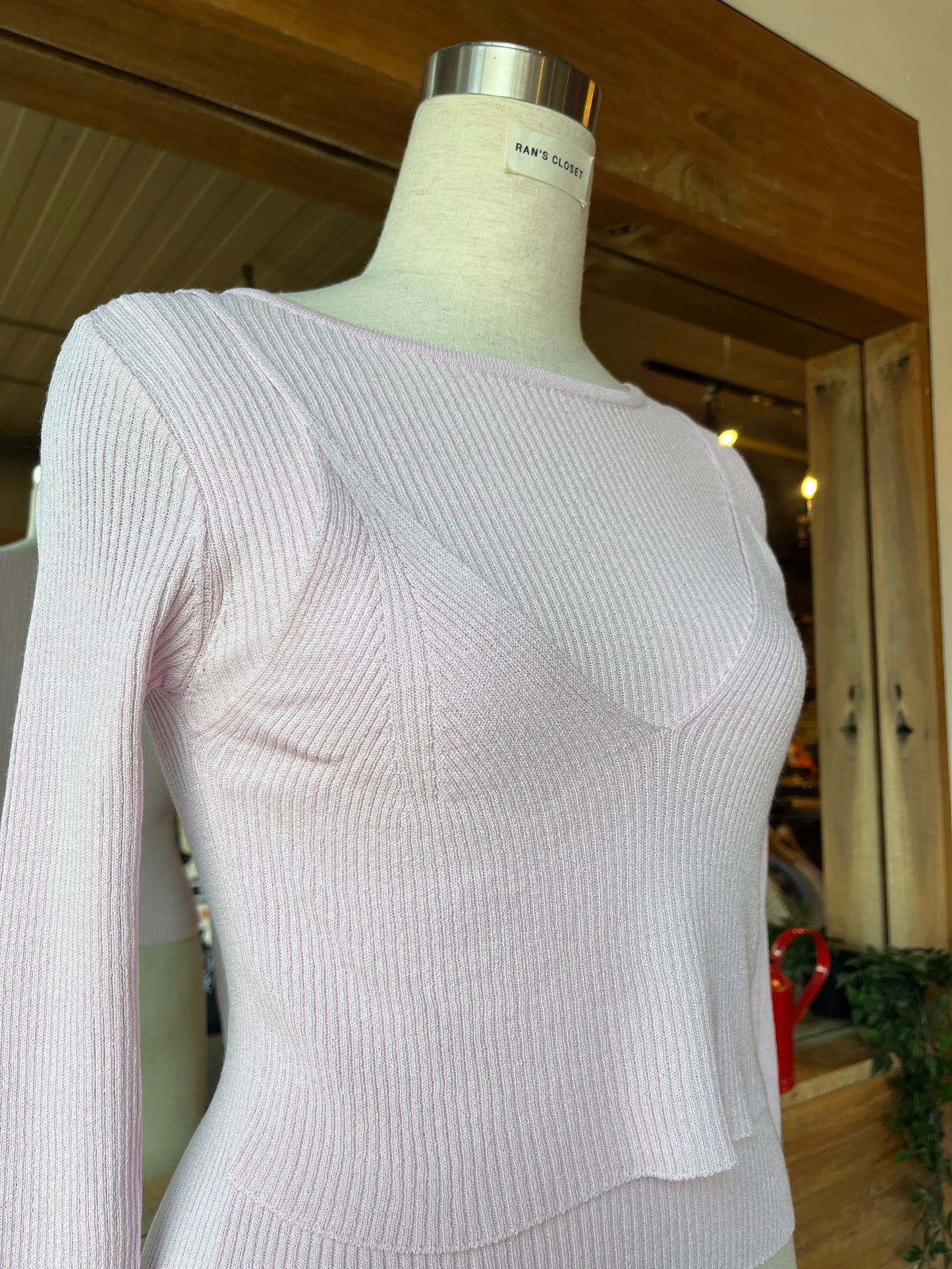 Double Layer Ribbed Top