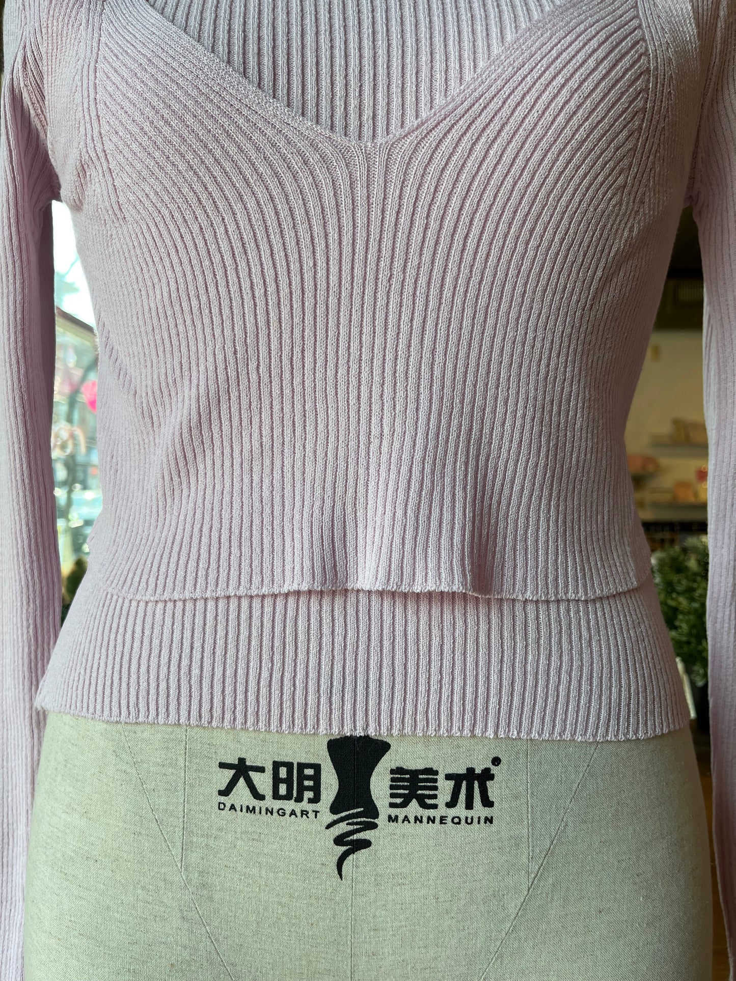 Double Layer Ribbed Top