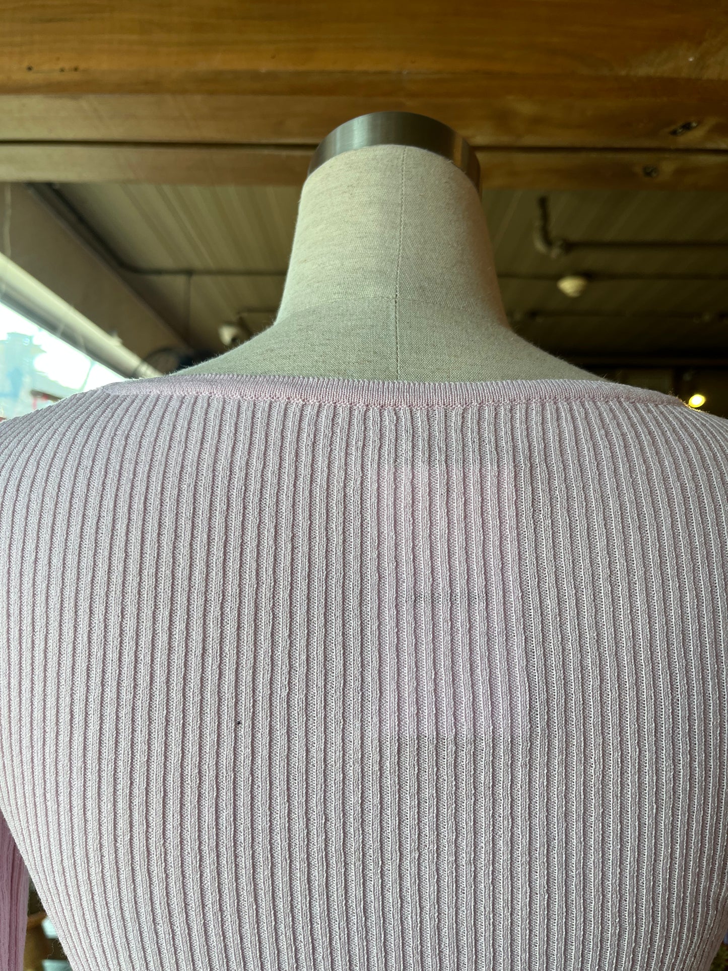 Double Layer Ribbed Top