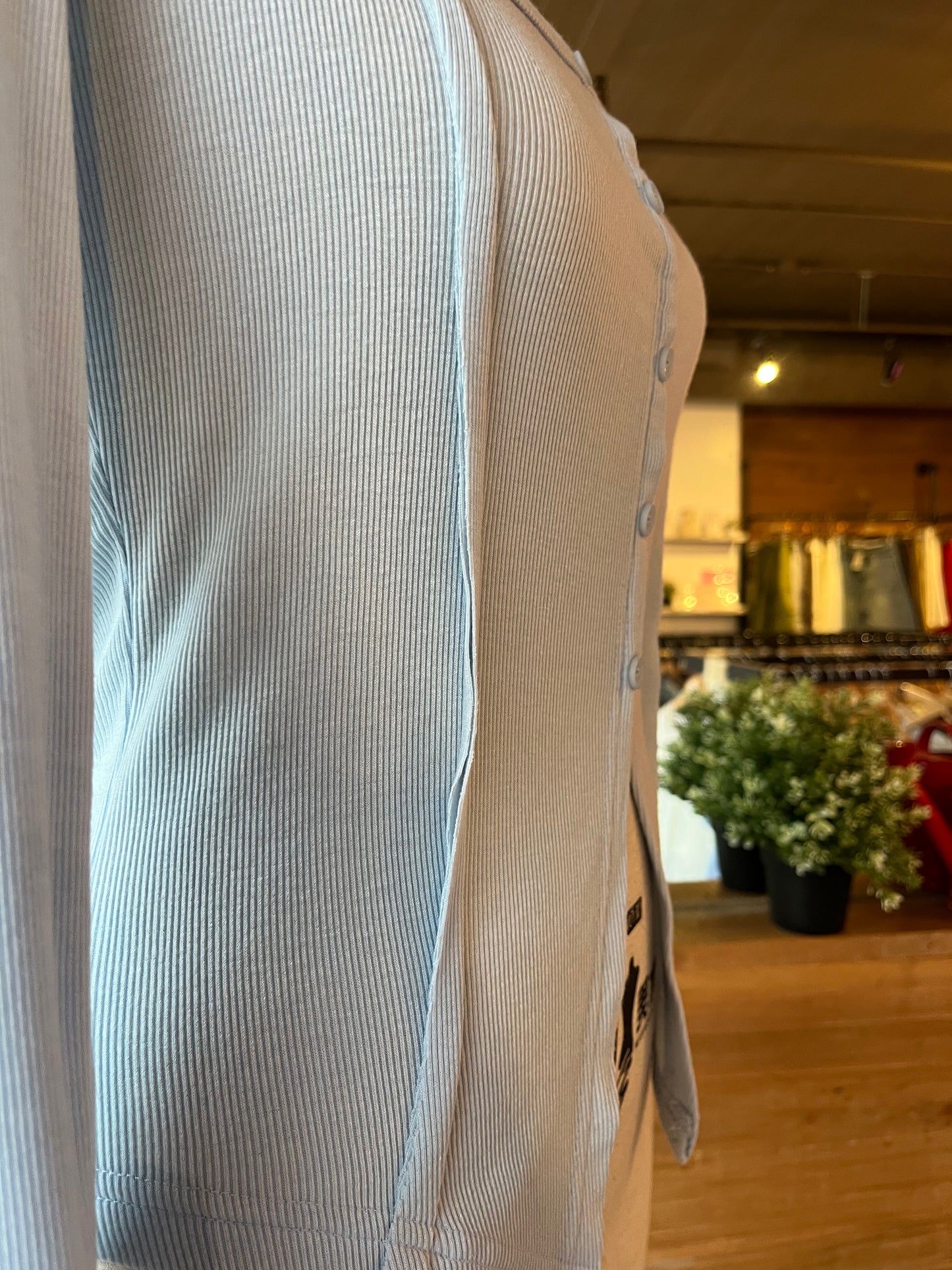 Square Neck Long Sleeve T-Shirt
