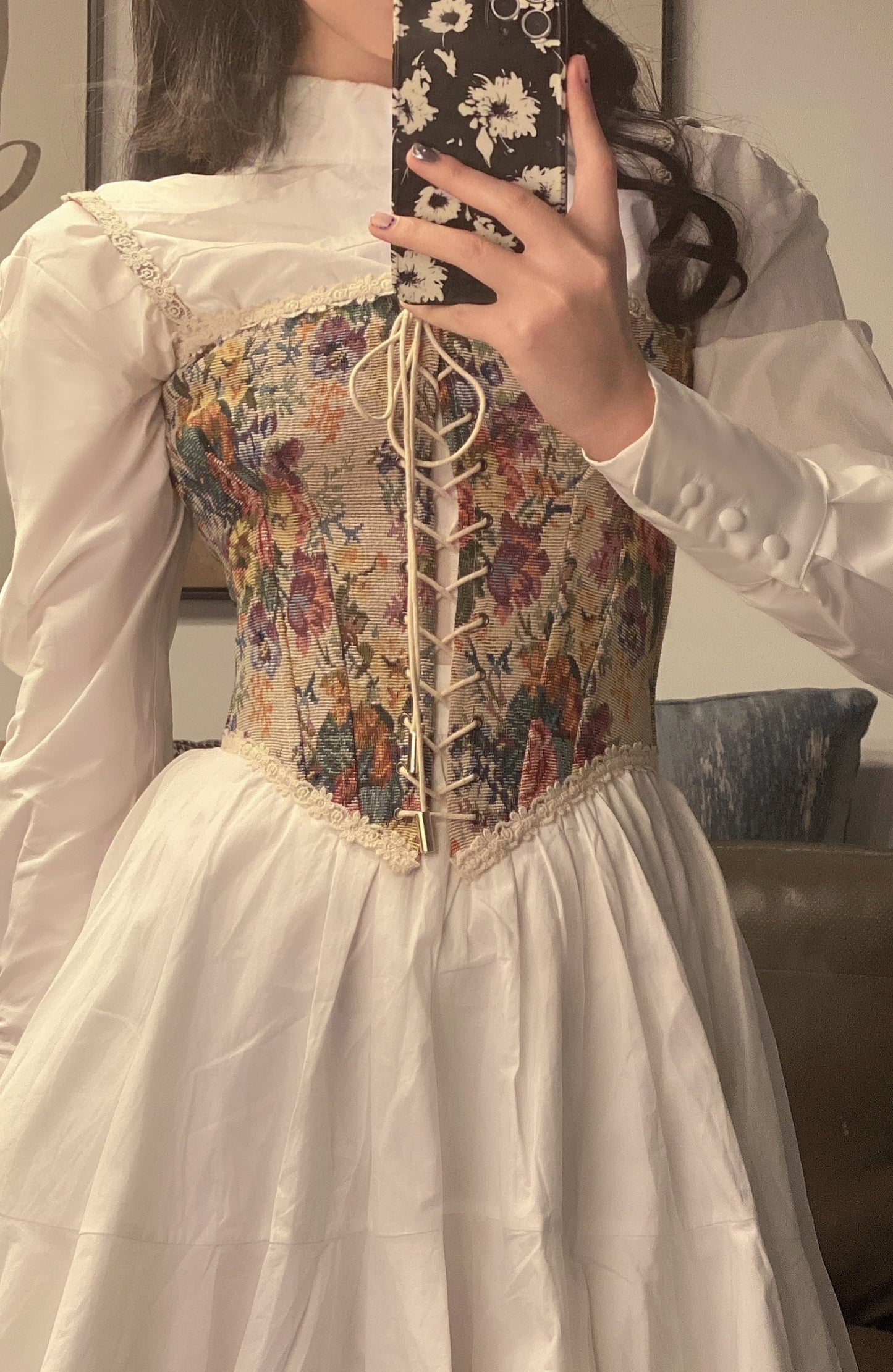 Vanessa jacquard corset