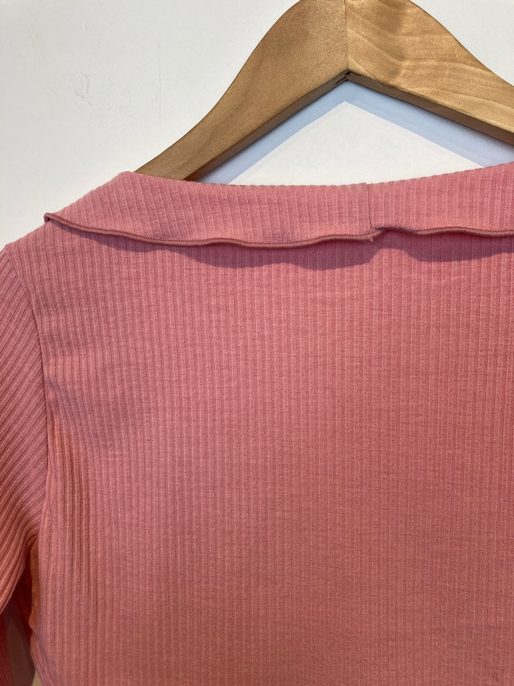 Tie Front Scallop Hem Light Cardigan