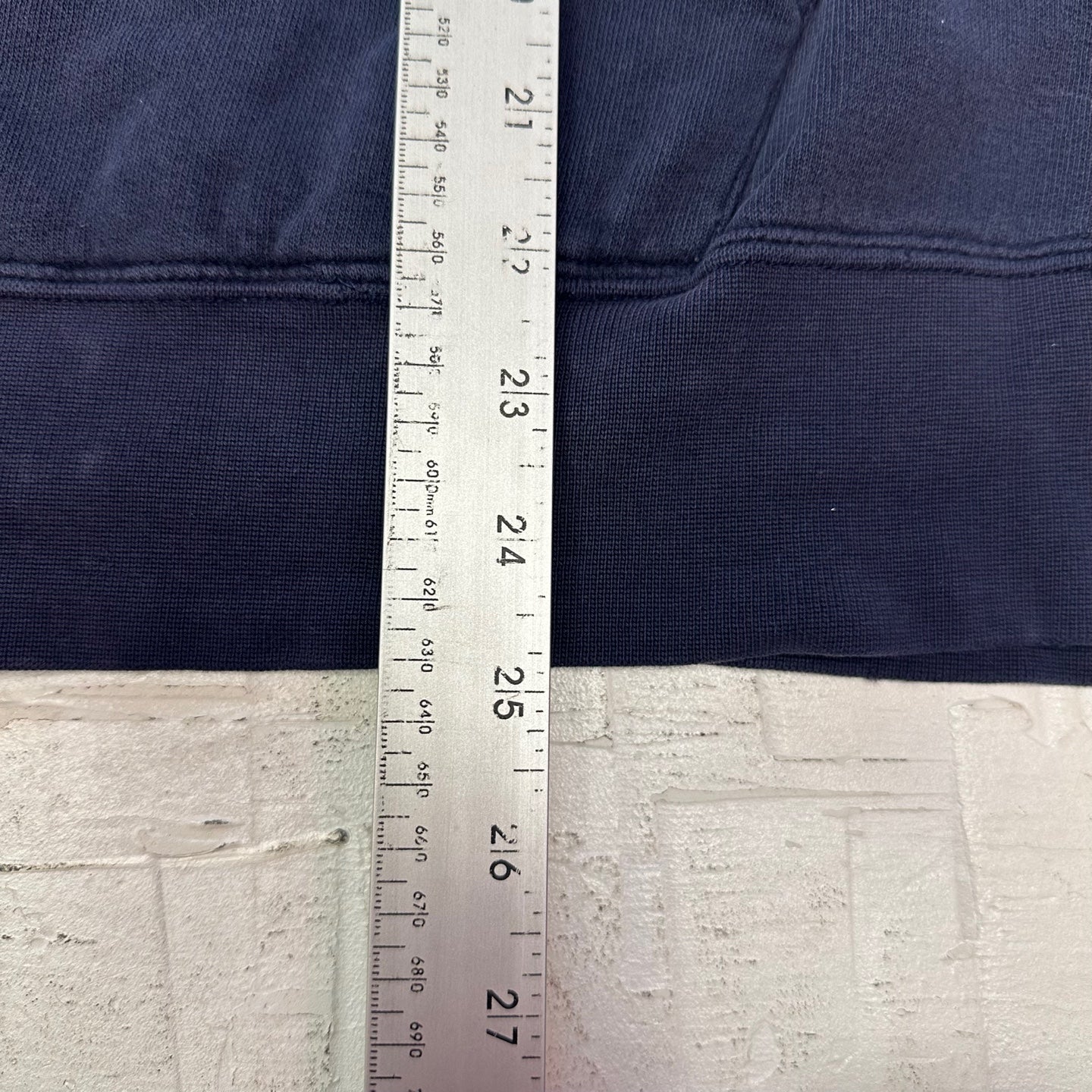 Vintage Distressed Penn State University Navy Blue Hoodie