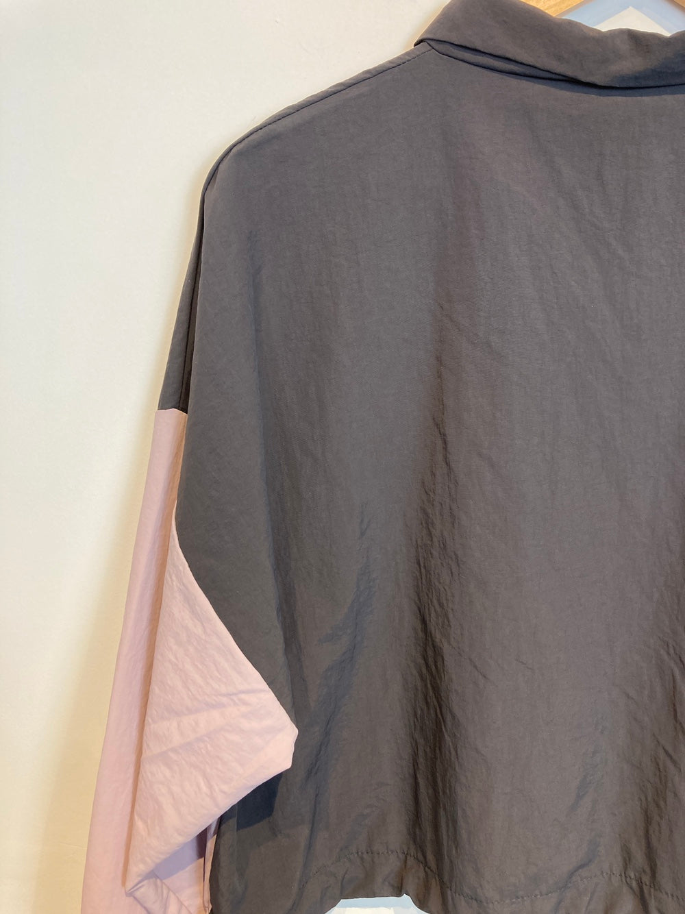 Two Tone Quarter Zip Wind Breaker Set