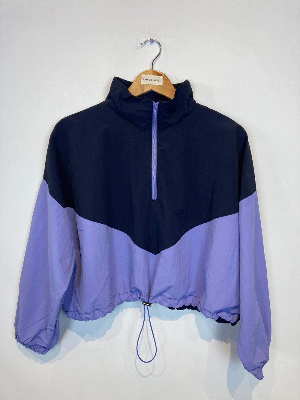 Two Tone Quarter Zip Wind Breaker Set