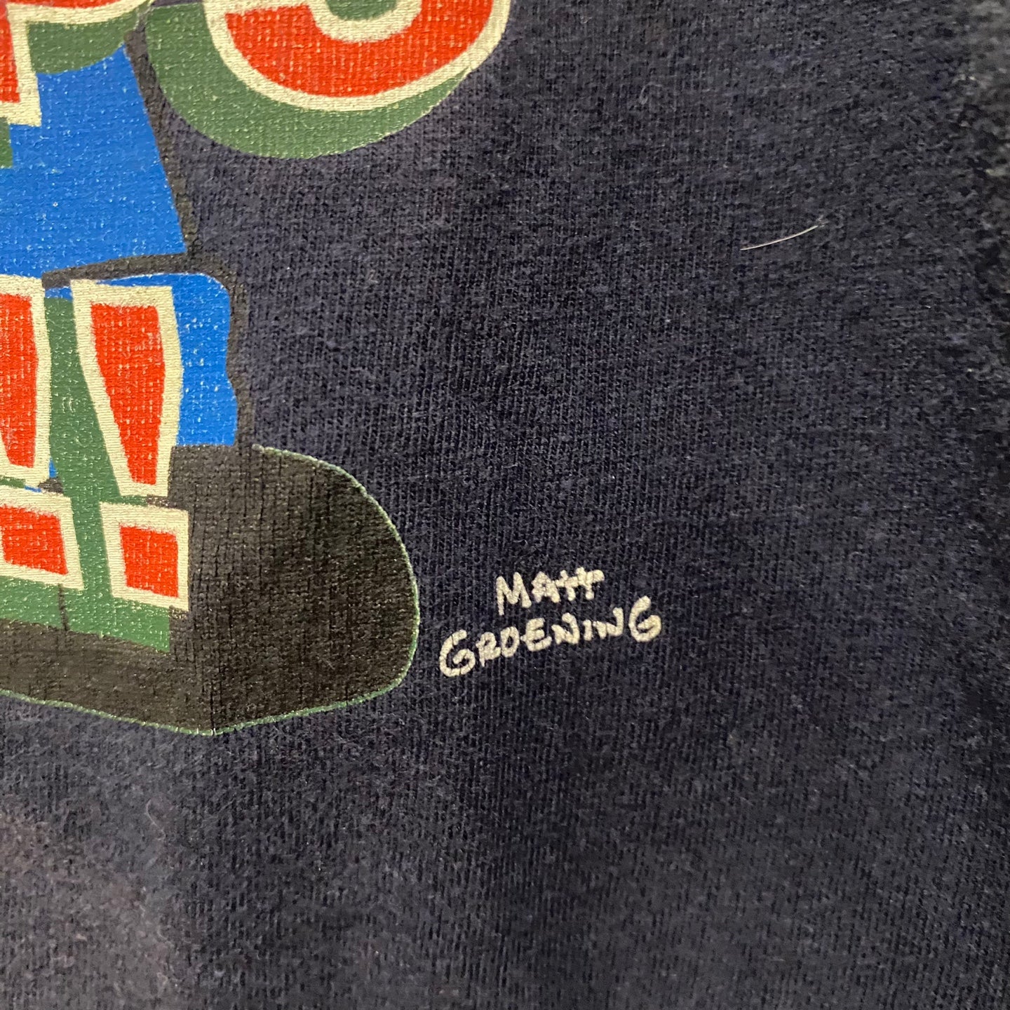 Vintage Simpson's "Graisse-Moi Le Corps Bebe" Graphic T-shirt