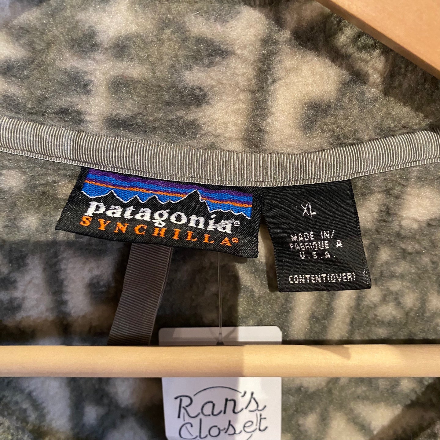 Vintage Patagonia Synchilla Geometric Patterned Fleece Sweater