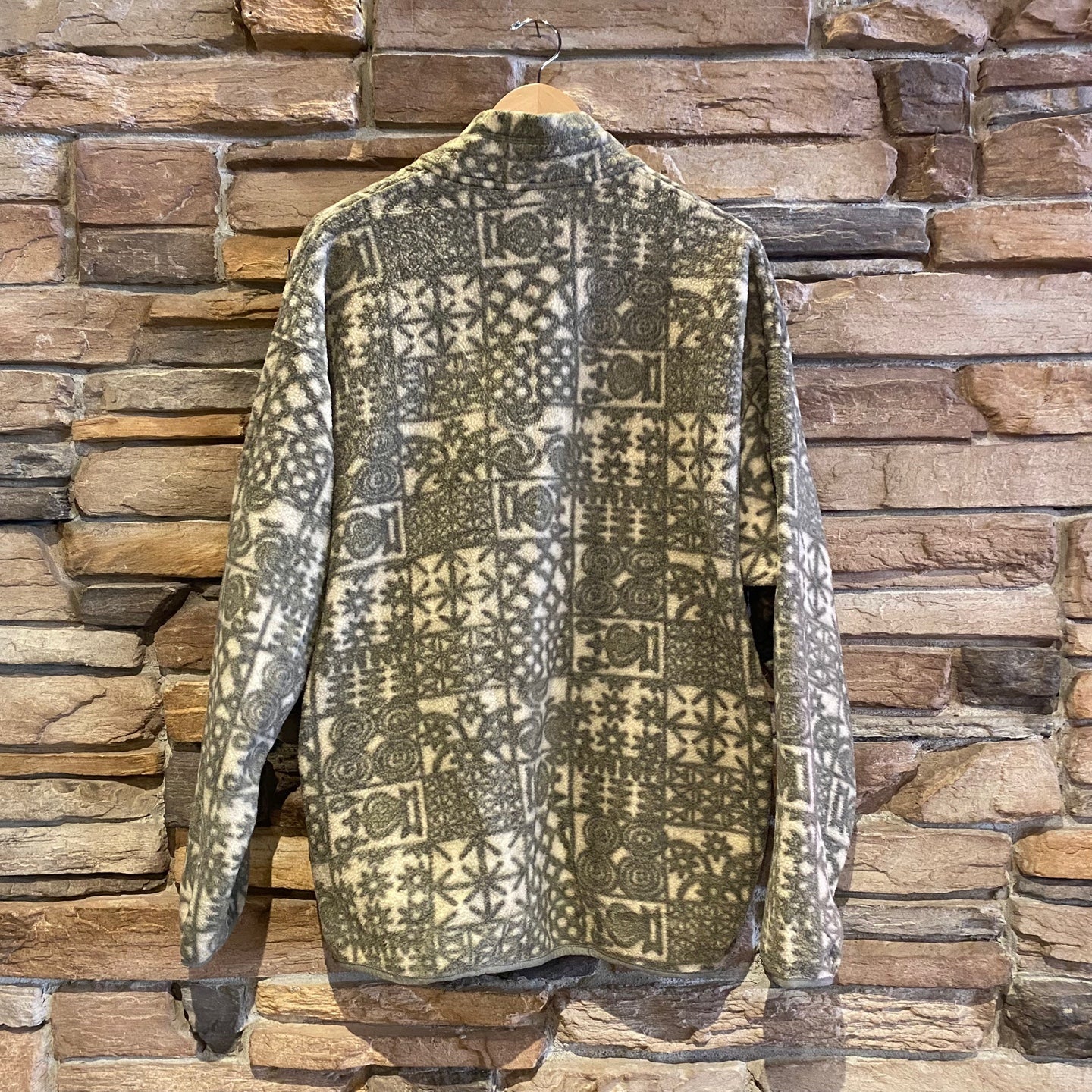 Vintage Patagonia Synchilla Geometric Patterned Fleece Sweater