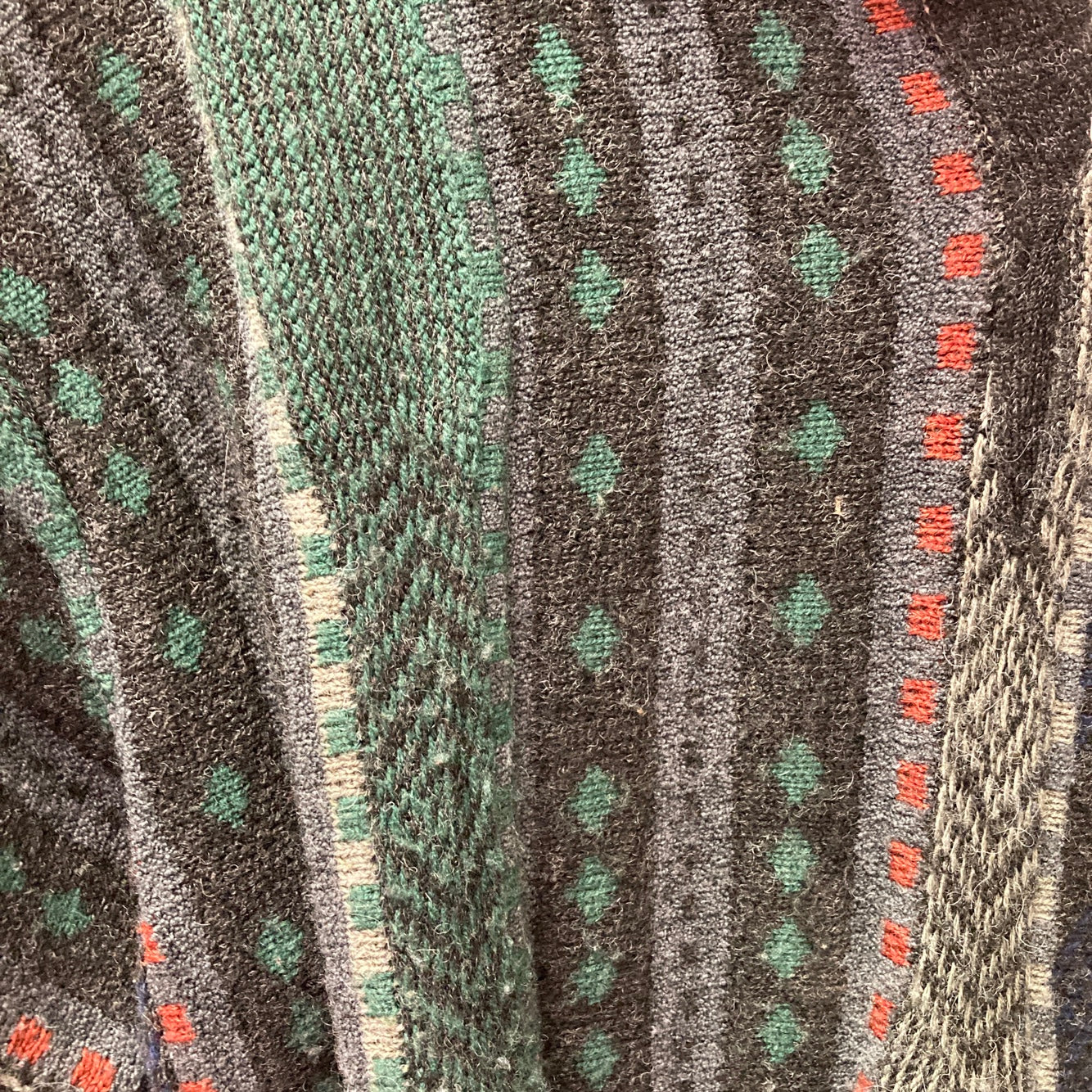 Vintage London Fog 3-D Knit Coogi Style Sweater