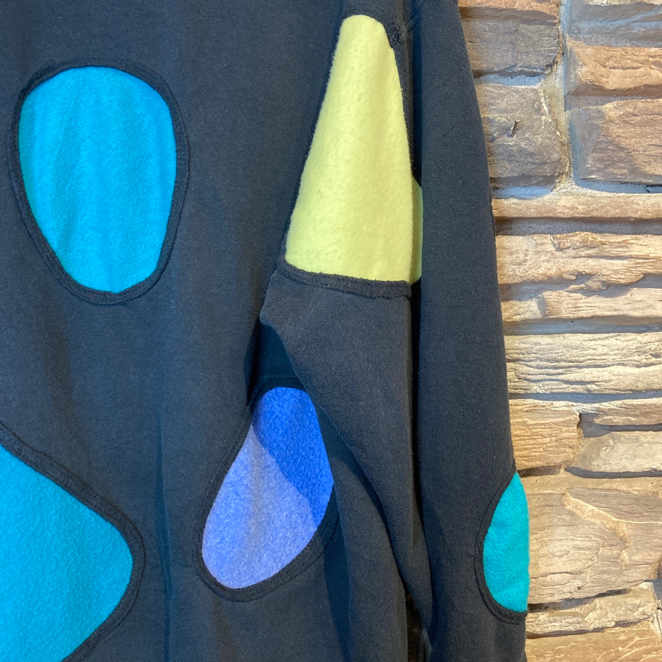 Reworked Nike Patchwork Sweatshirt