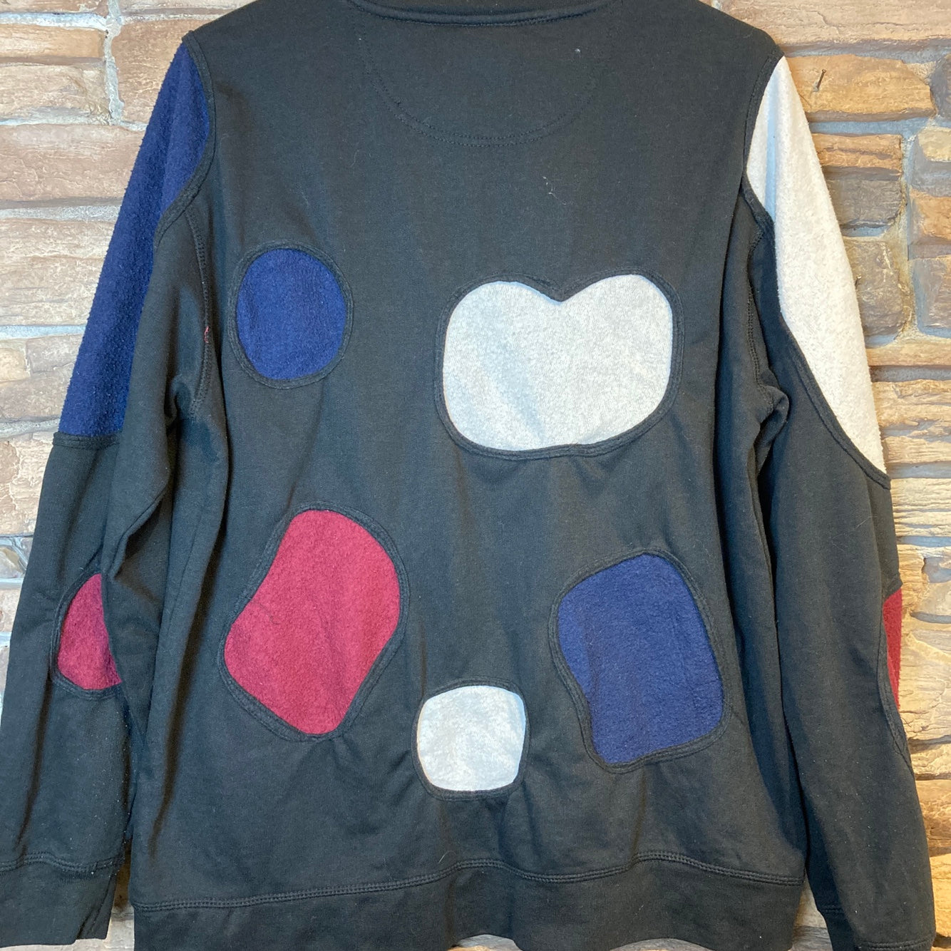 Reworked Nike Patchwork Sweatshirt