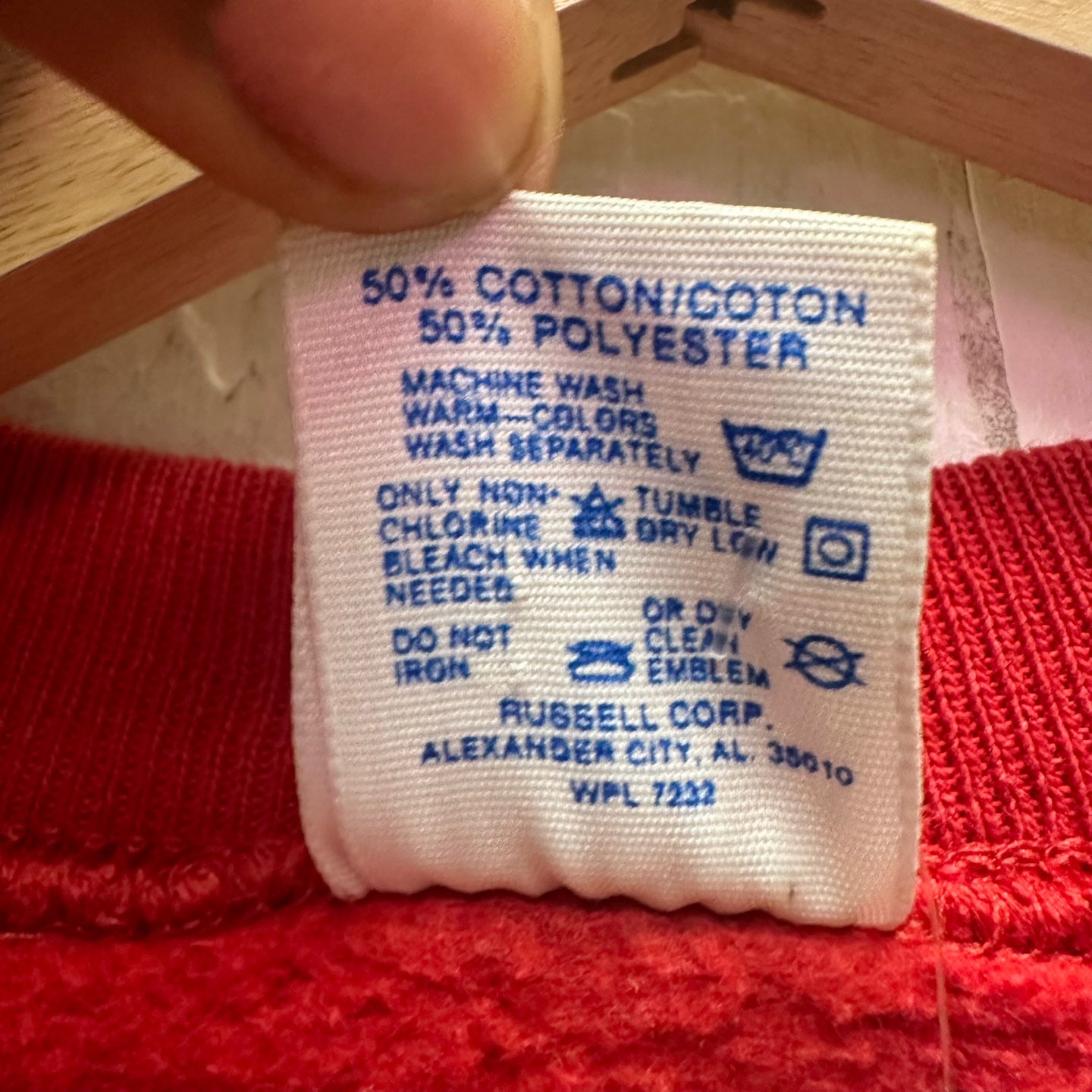 Vintage 1990 Georgia Bulldogs Red Graphic Sweatshirt