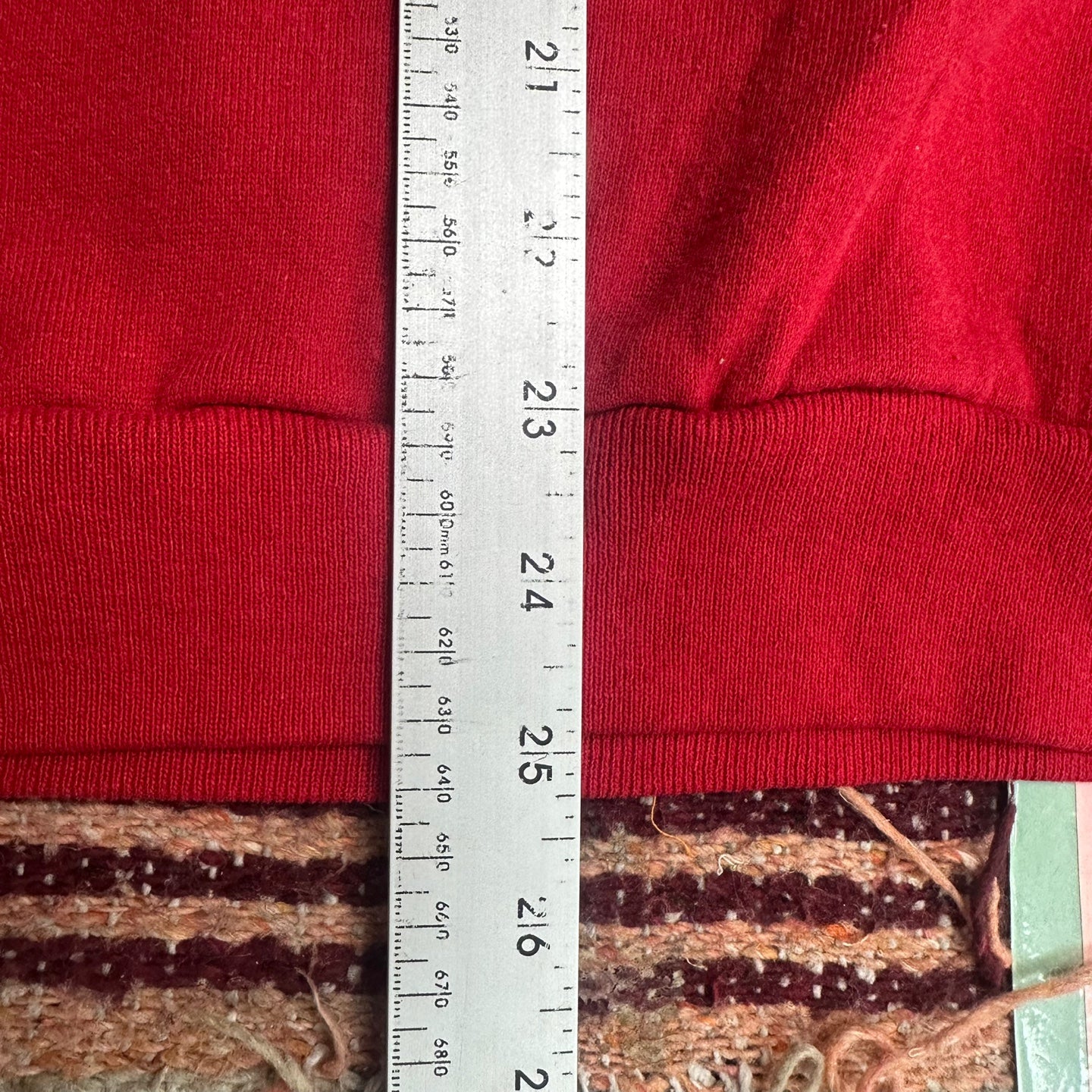 Vintage 1990 Georgia Bulldogs Red Graphic Sweatshirt