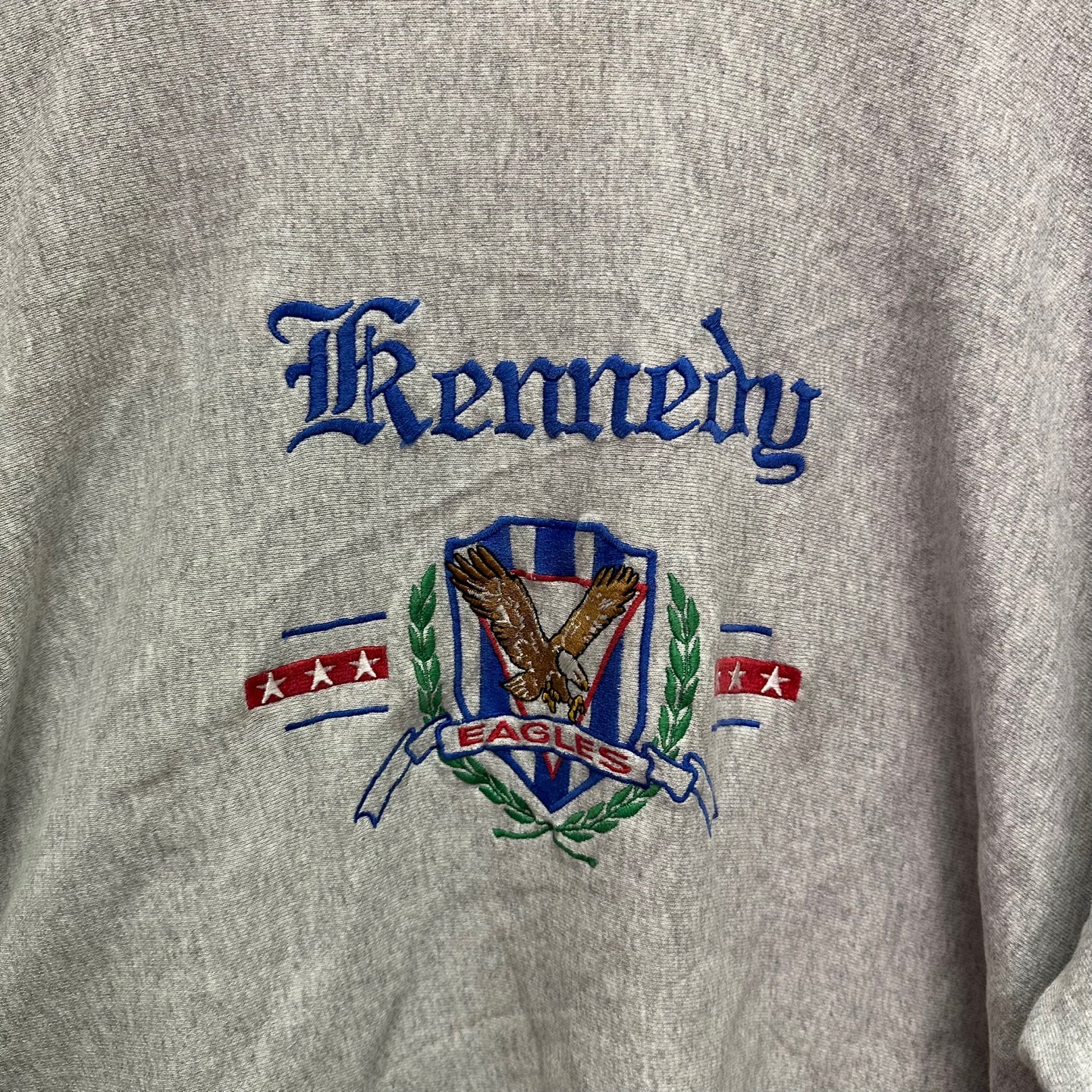 Vintage Lee Sweatshirt with Kennedy Eagles Embroidery