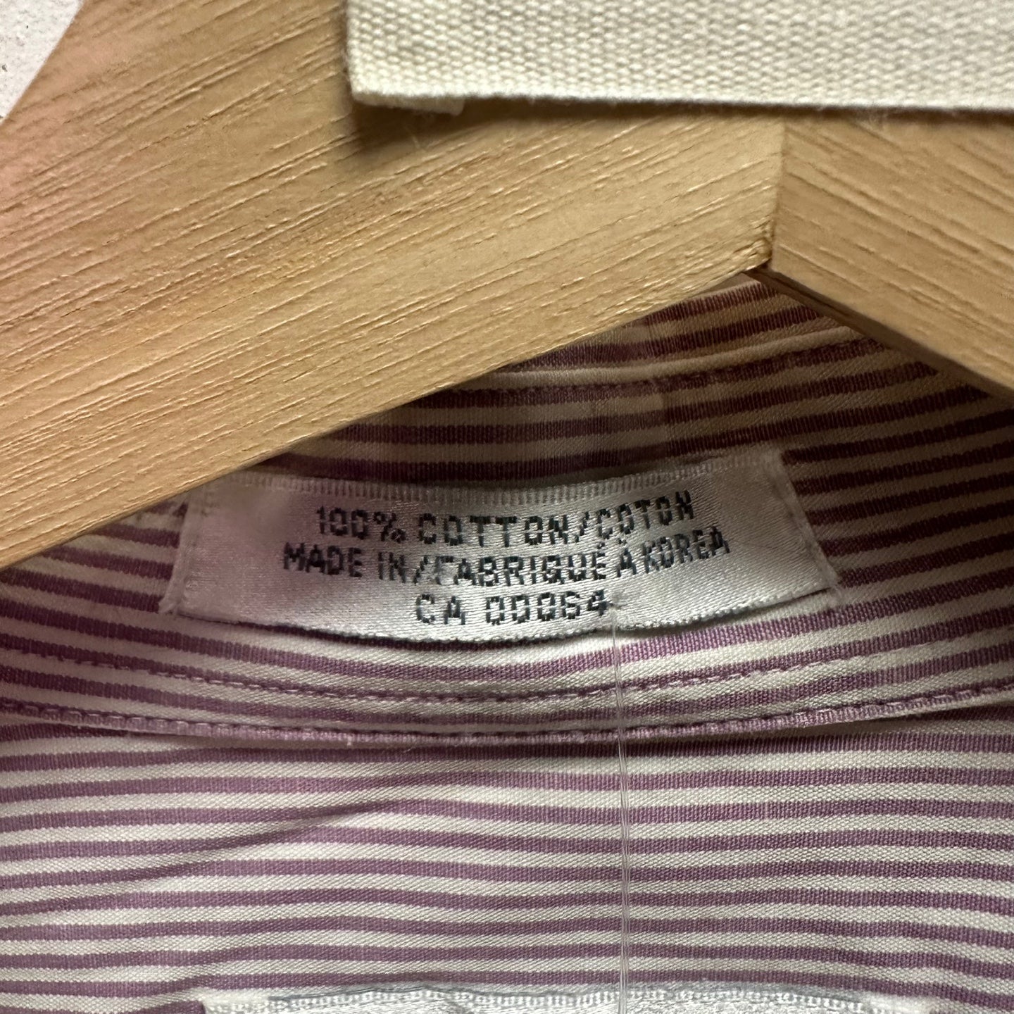 Vintage Christian Dior Striped Button Up Shirt