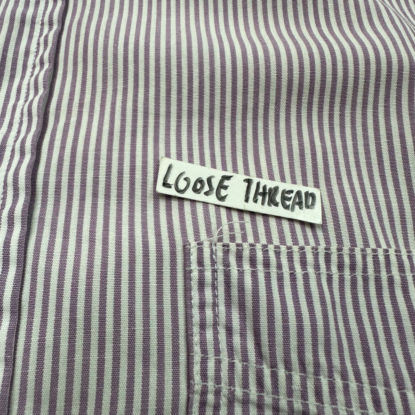 Vintage Christian Dior Striped Button Up Shirt