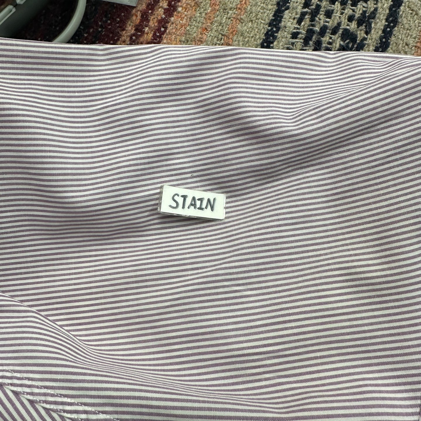 Vintage Christian Dior Striped Button Up Shirt