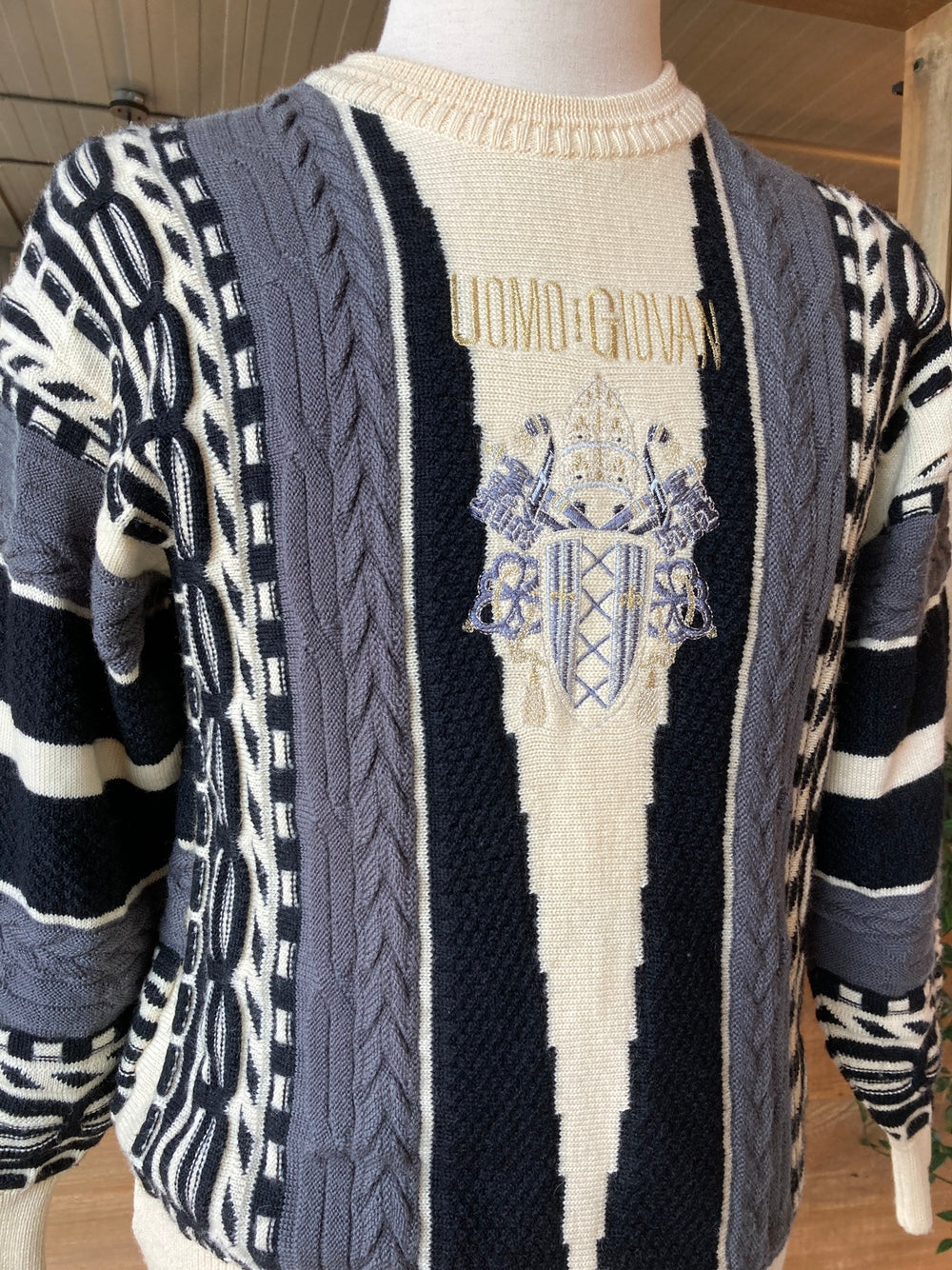 Vintage St. Torosa Coogi Style Sweater