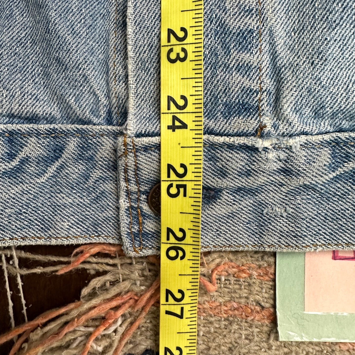 Vintage Light Wash Levi's Denim Jacket