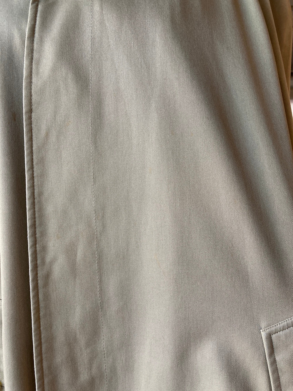 Vintage Burberry Classic Khaki Trench Coat