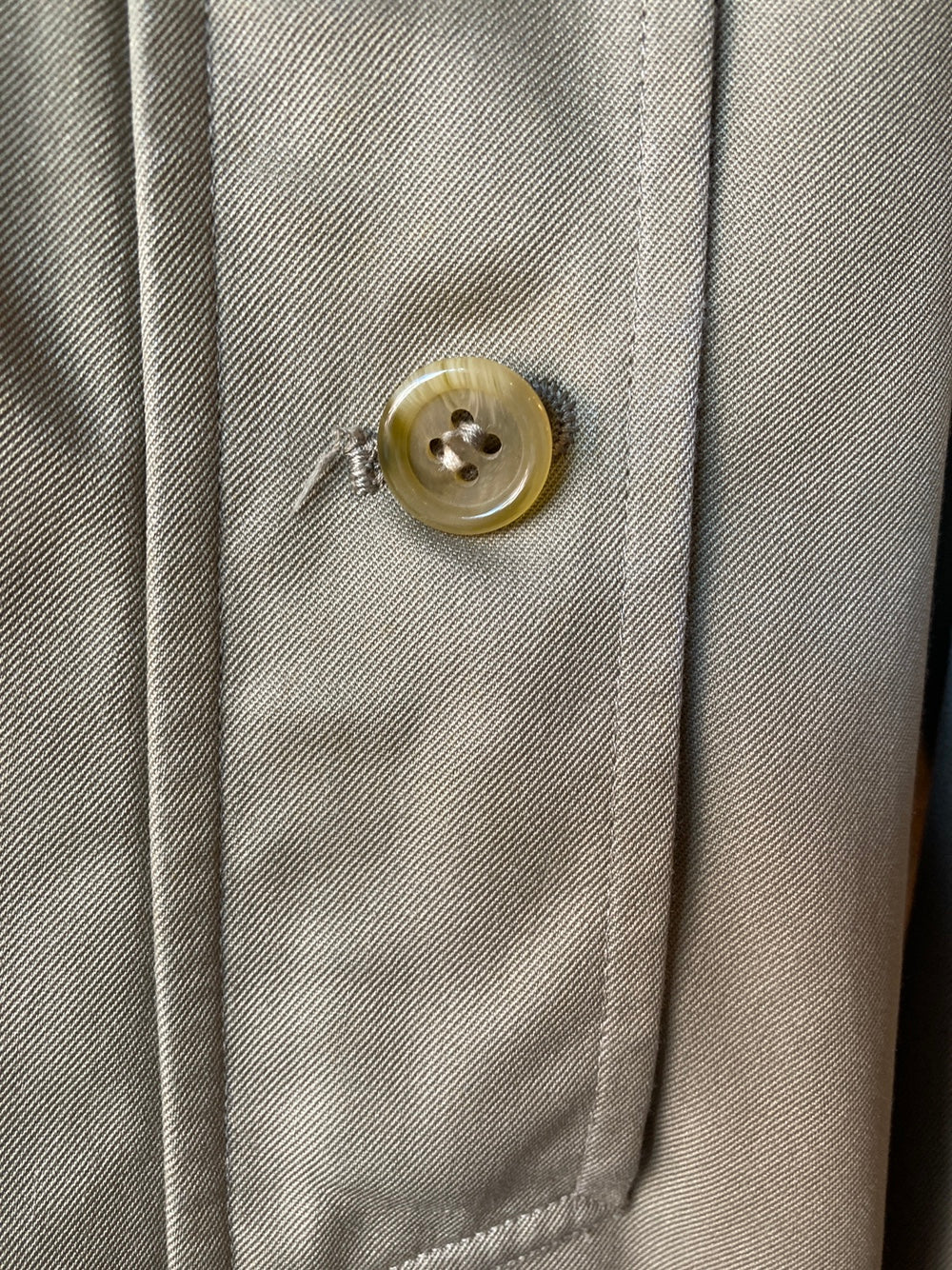 Vintage Burberry Classic Khaki Trench Coat