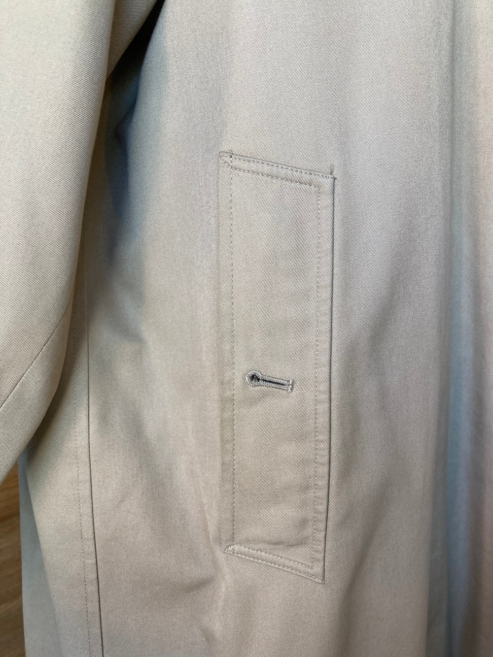 Vintage Burberry Classic Khaki Trench Coat