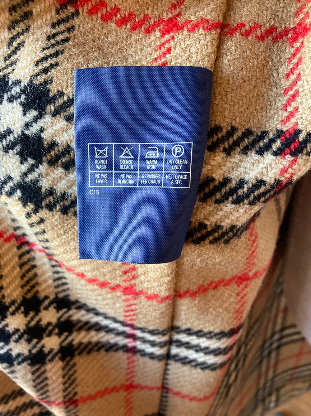 Vintage Burberry Classic Khaki Trench Coat
