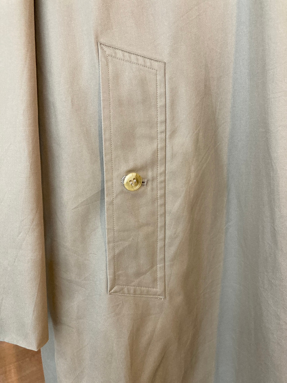 Vintage Burberry Classic Khaki Trench Coat