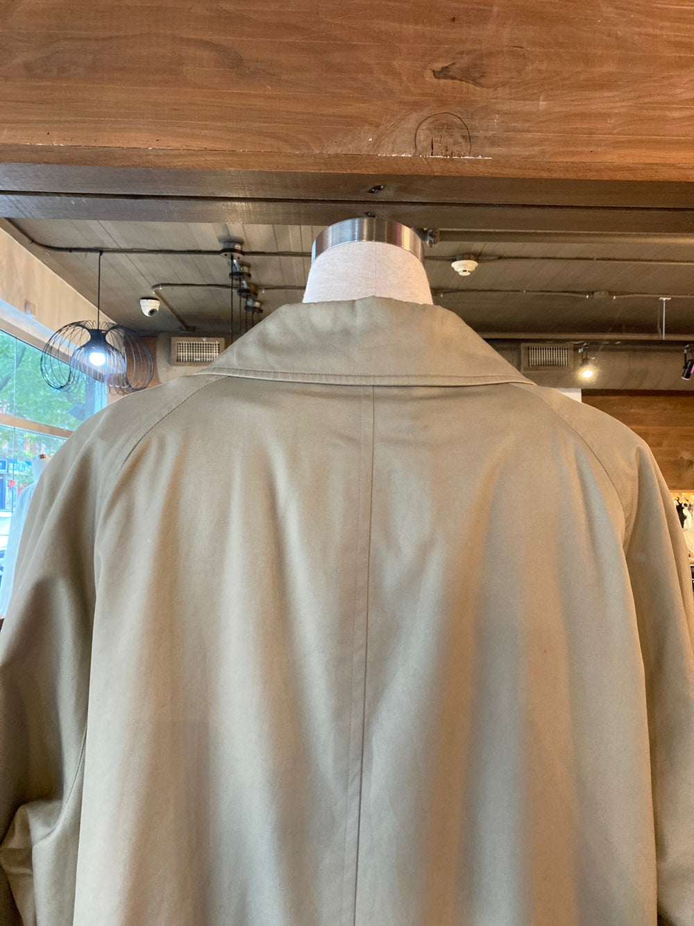 Vintage Burberry Classic Khaki Trench Coat