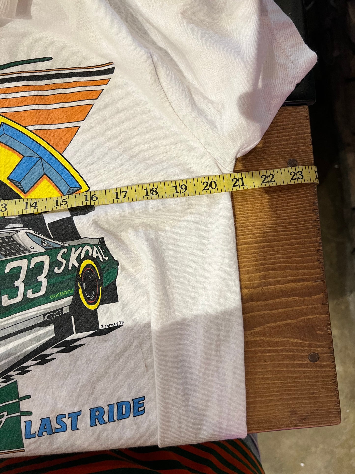 Vintage Harry Gant Skoal Bandit Racing Signed Graphic T-Shirt