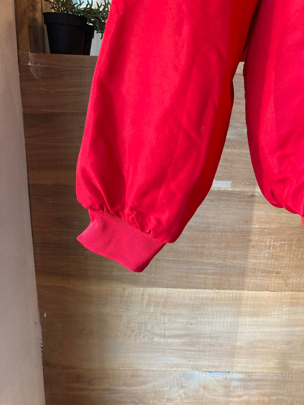 Red Ferrari Lined Racing Jacket
