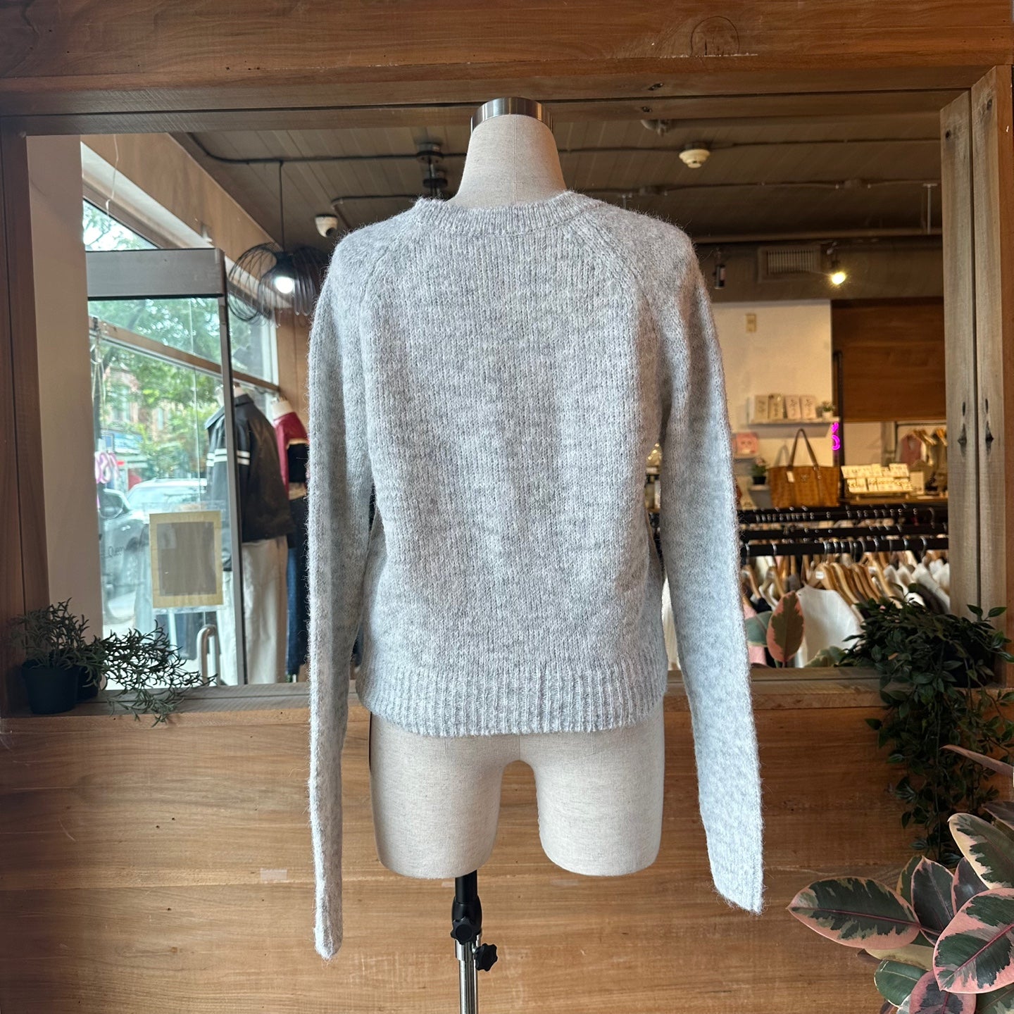 Speckled Button Up Cardigan