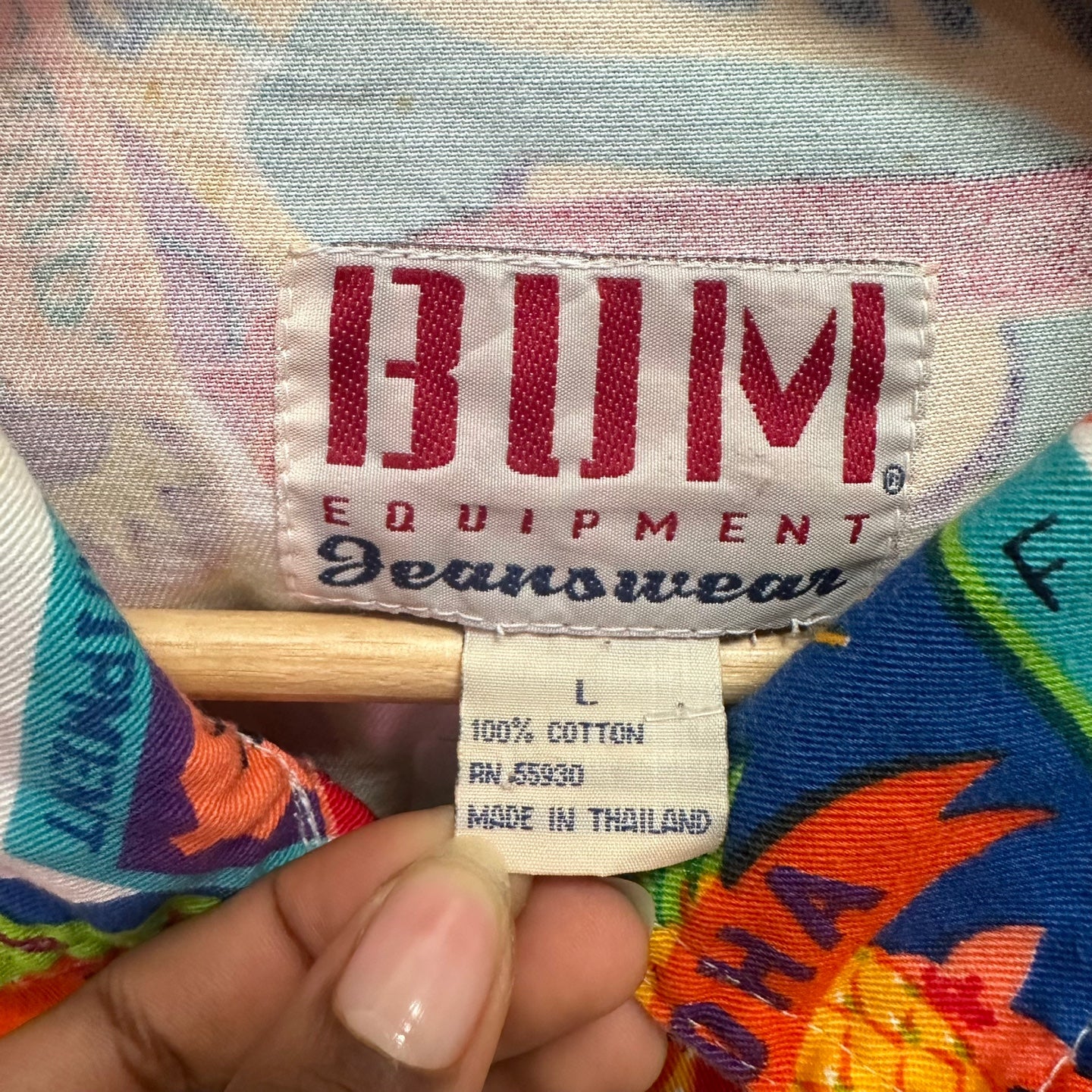 Vintage B.U.M Equipment Jeanswear Juice Printed Jacket