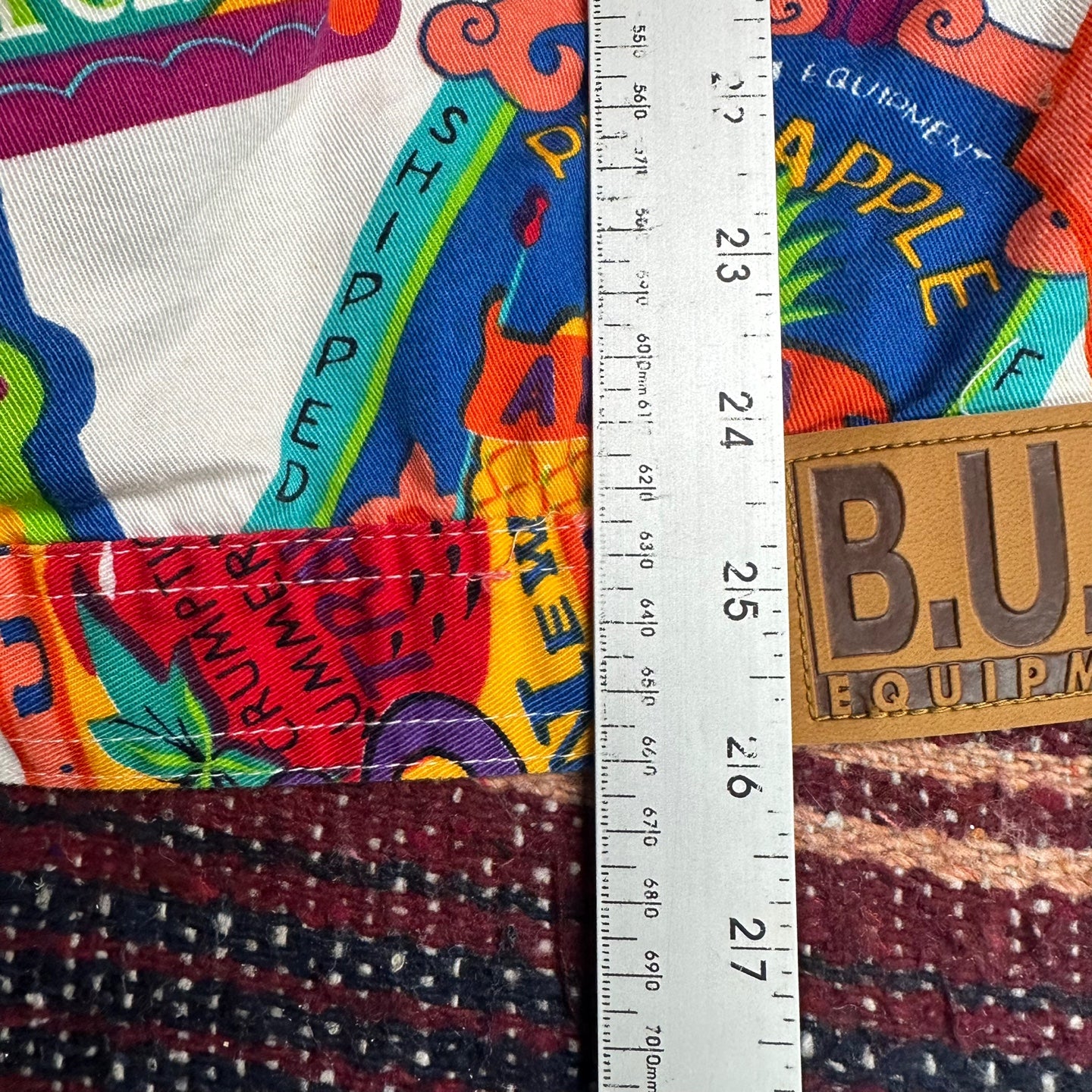 Vintage B.U.M Equipment Jeanswear Juice Printed Jacket