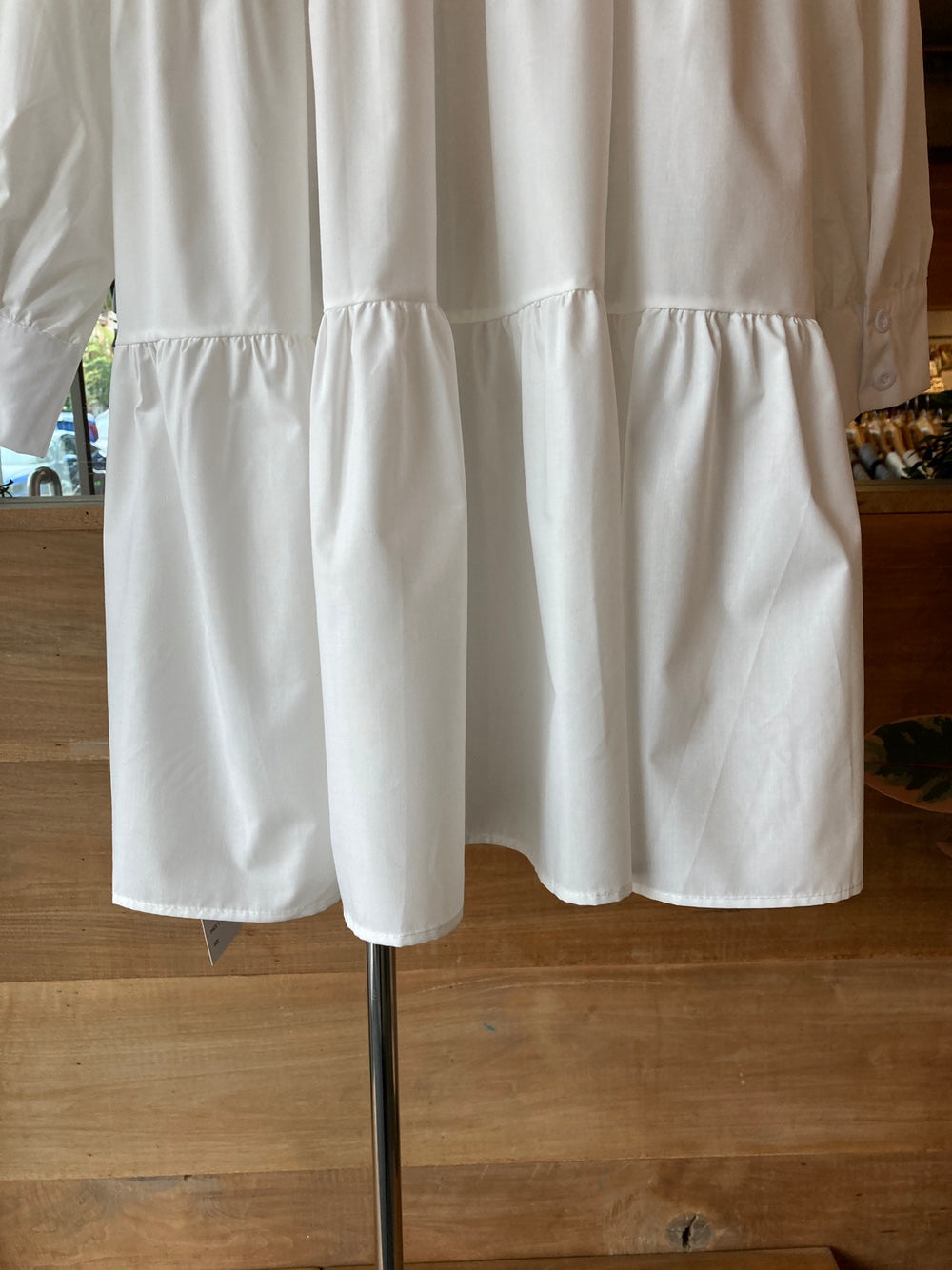 Tiered Long Sleeve Dress