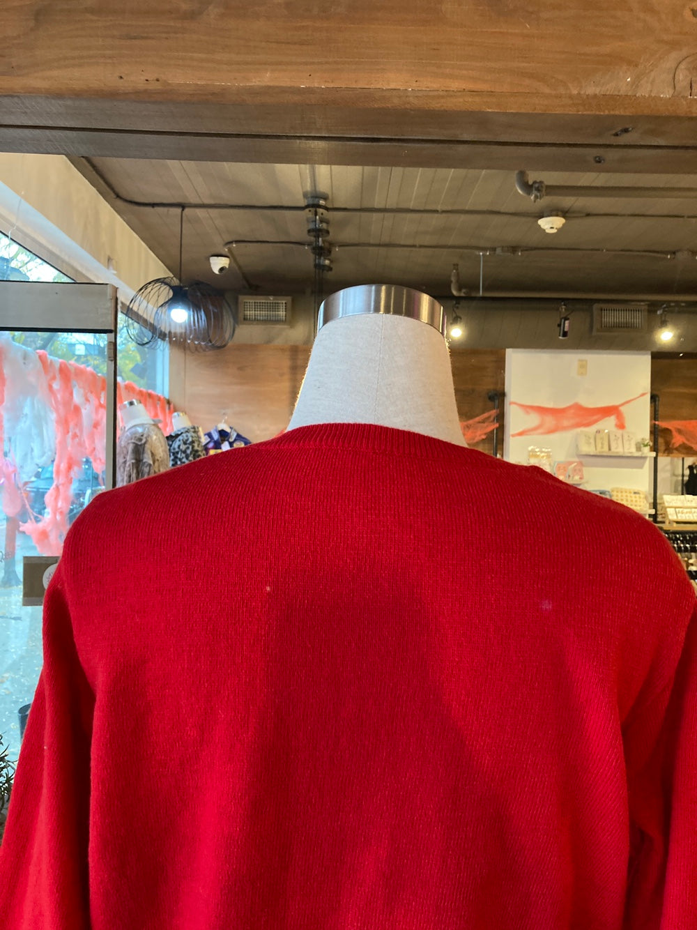 Light Round Neck Cardigan