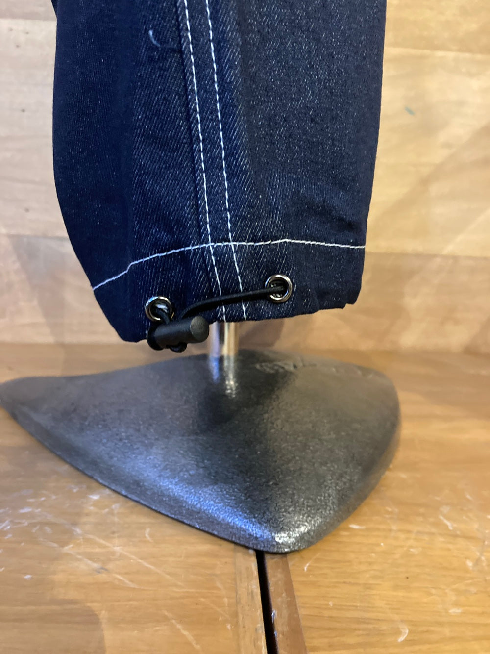 Zipper Cargo Denim Pants