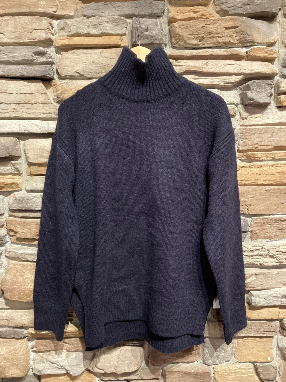 Oversized Mock Neck Sweater
