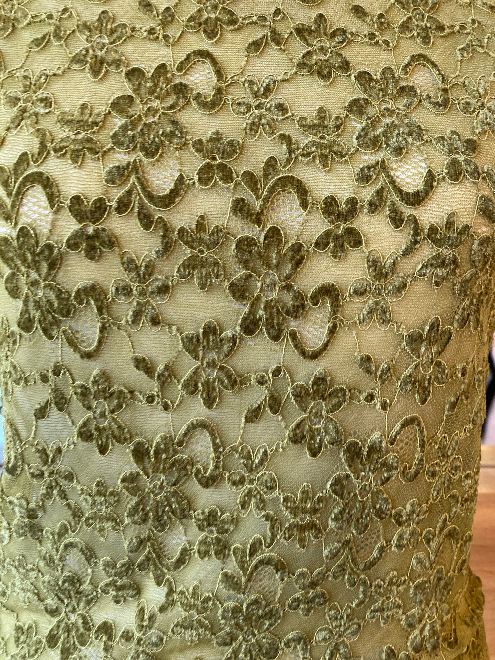 Off Shoulder Velvet Lace Top