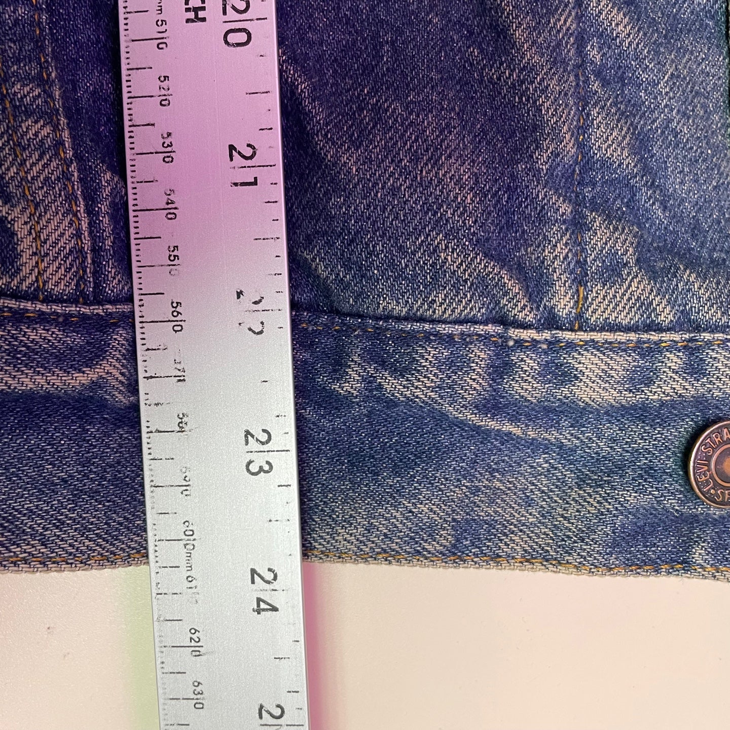 Vintage 1990's Levi's Lined Denim Jacket