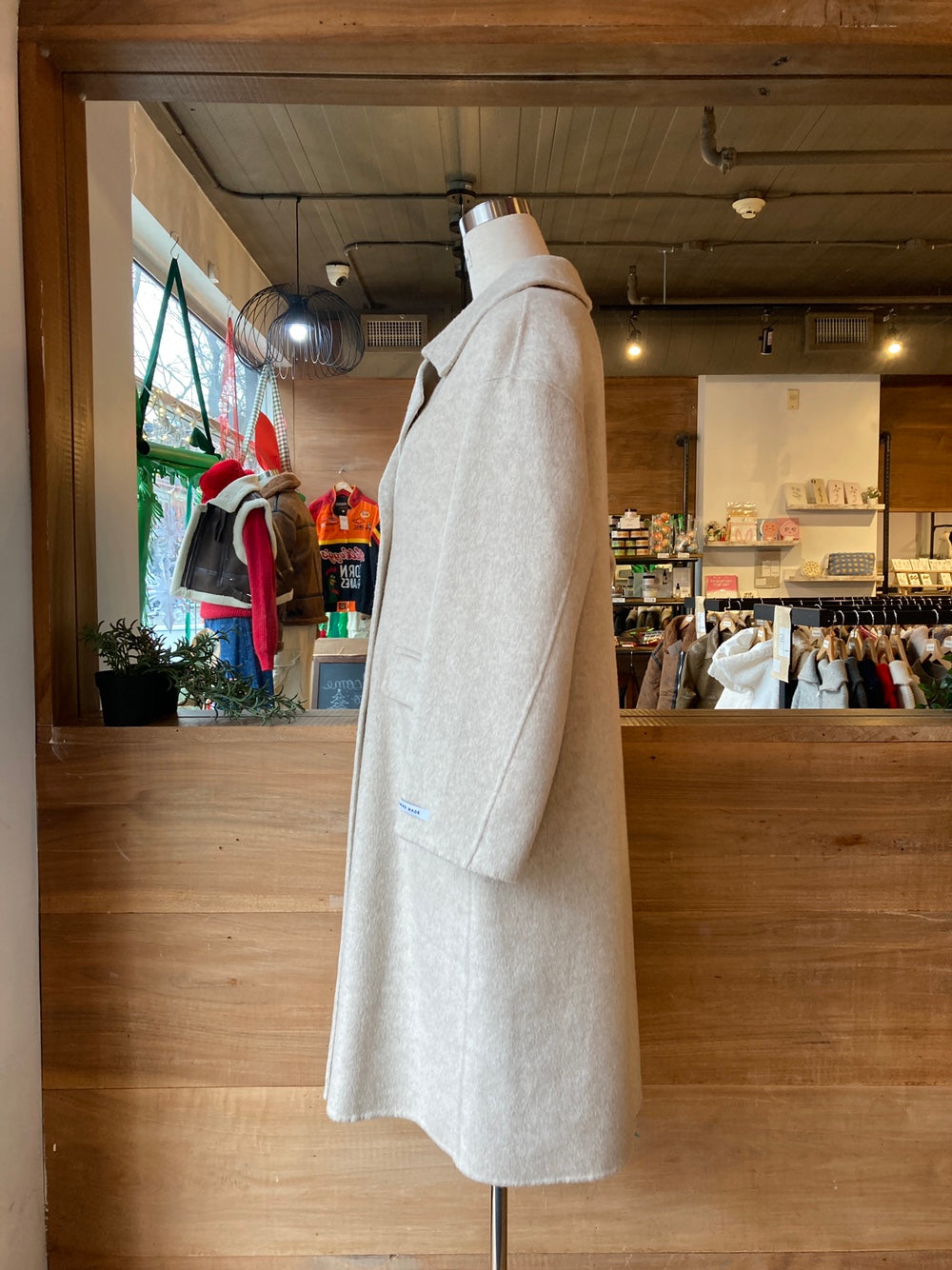 Oversized Long Wool Coat