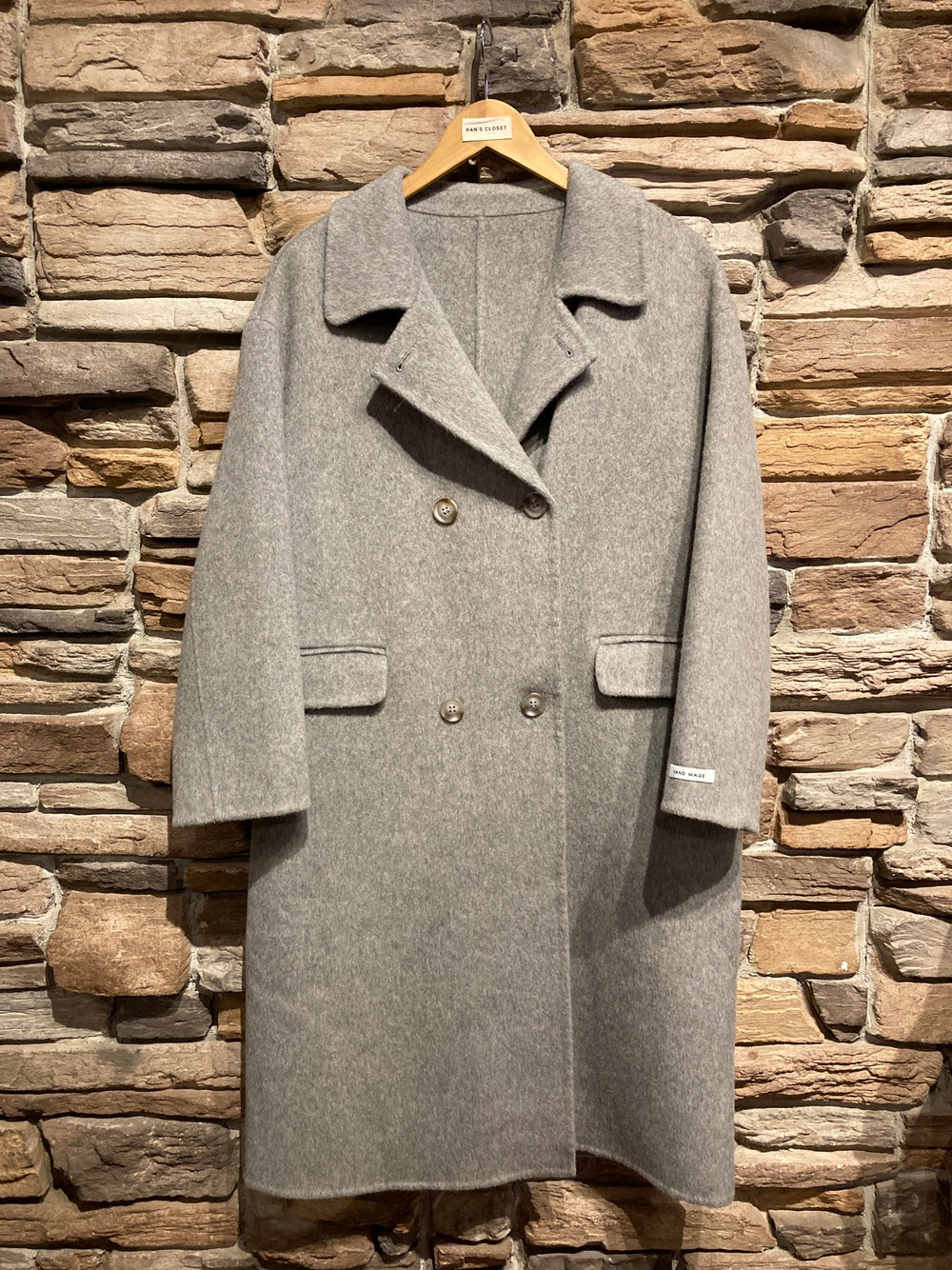 Oversized Long Wool Coat