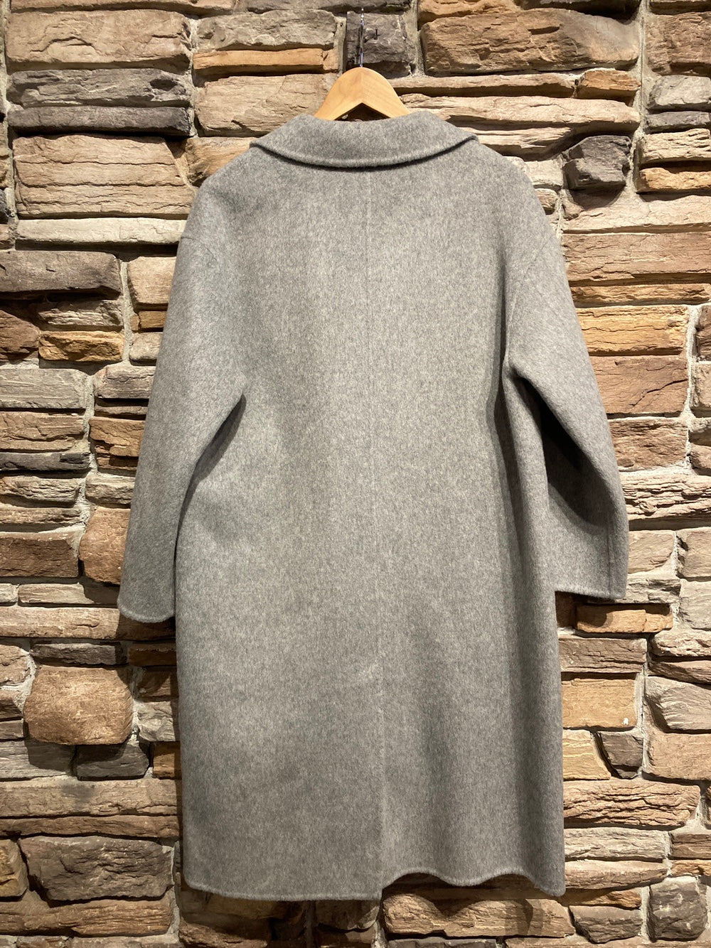 Oversized Long Wool Coat
